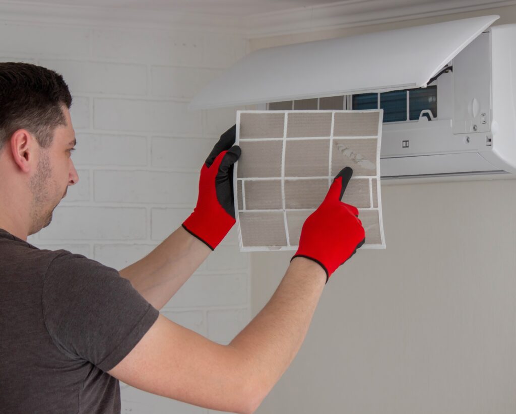 Cleaning Air Conditioner Filter for Better Air Quality